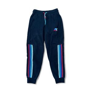 Rare Cookies Striped & Embroidered Sweatpants Sz S